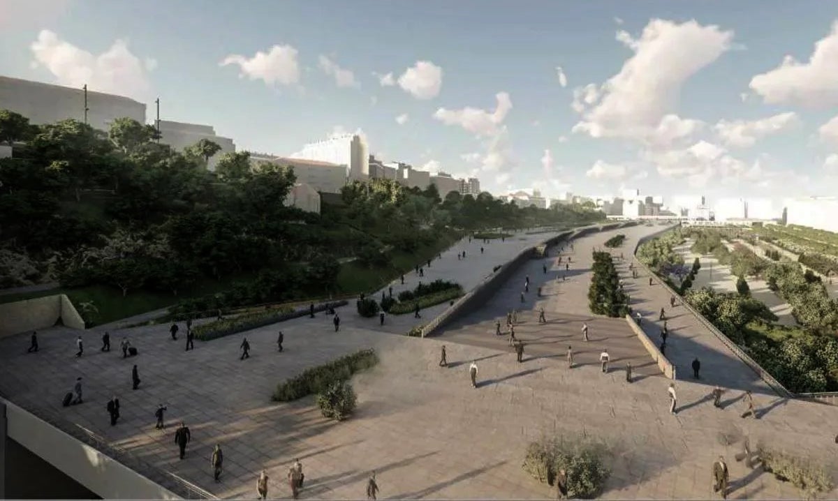 Infografía del soterramiento de Santander.