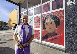 María Toca, artífice de este proyecto comprometido con la cultura, la memoria histórica y la solidaridad.