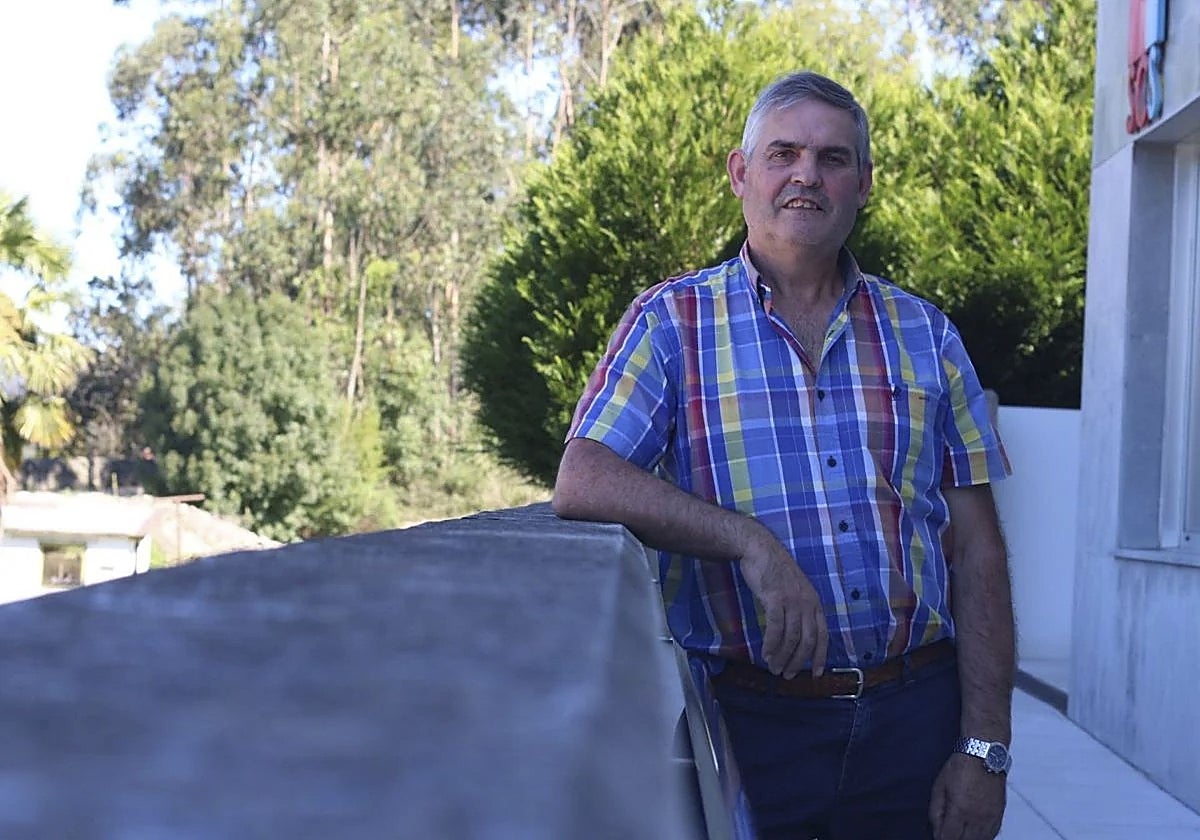 El alcalde de Solórzano, Santiago Campos.