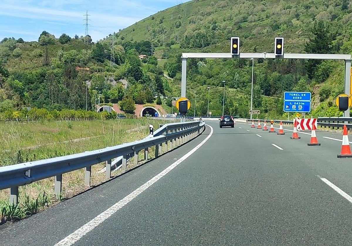 Corte de los túneles del Gedo y Pedredo hasta el 31 de octubre en sentido Palencia.