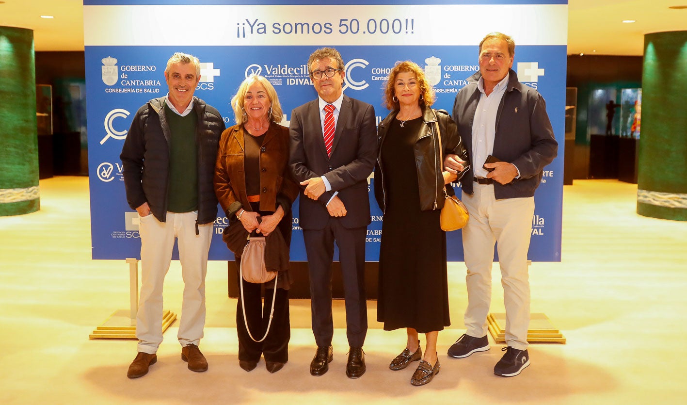 Óscar Alcortar, Yolanda Gutiérrez, Javier Crespo, Marga Zatón y José Luis Calero.
