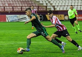 El Racing golea a la SD Logroñés (0-4) para pasar de ronda