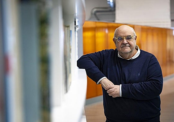 Esteban Beltrán, director de Amnistía Internacional España, en Santander.