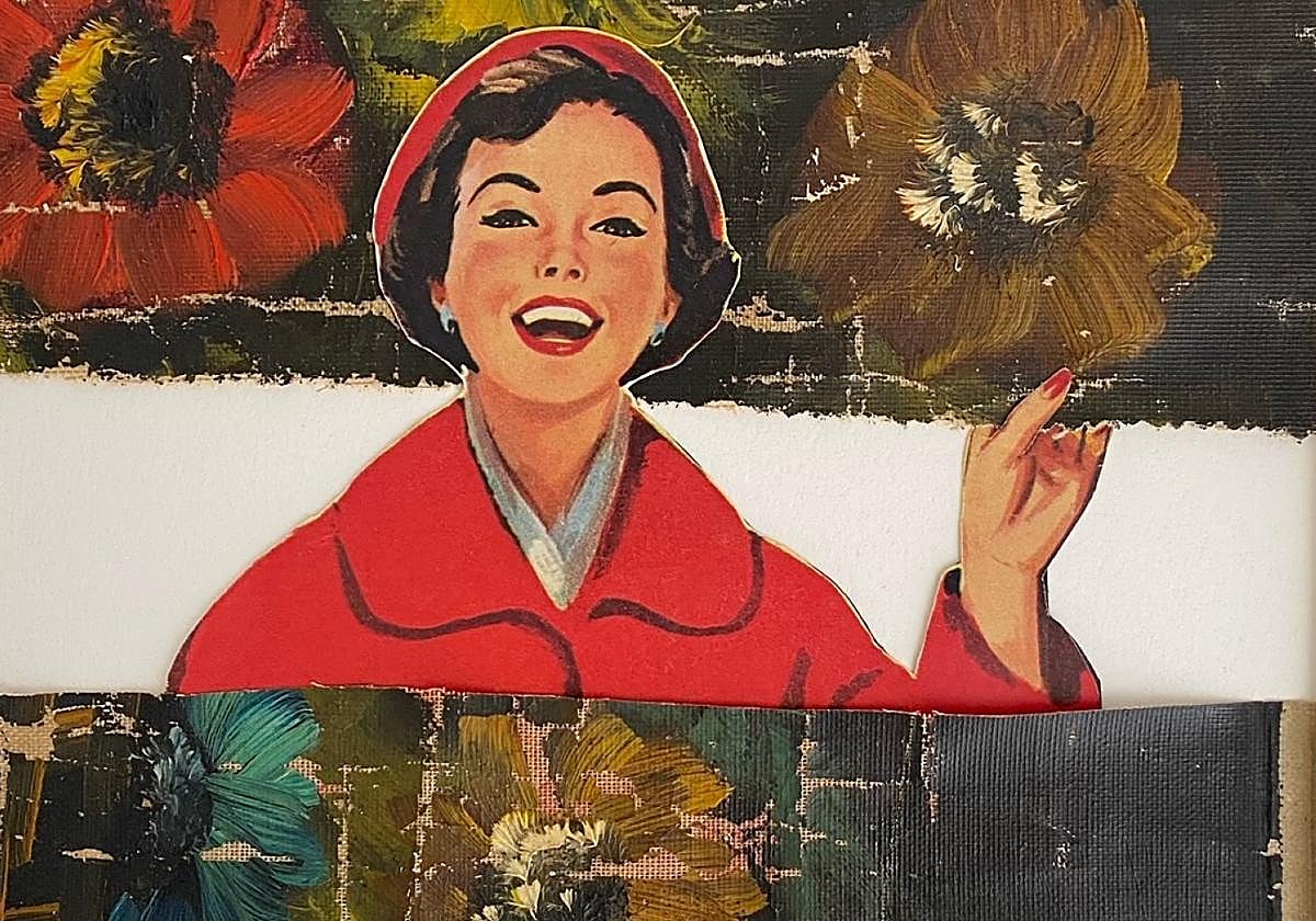 'Salirse del cuadro', una de las obras incluida en la muestra