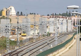 Imagen de uno de los tramos de red ferroviaria.