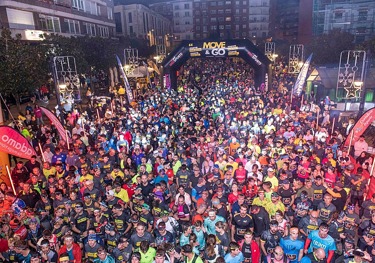 La salida del Night City Trail el año pasado.