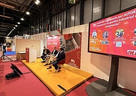 Encuentro con el director de la planta de Los Corrales en Advanced Manufacturing Madrid 2025.