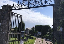 Entrada al conocido camposanto de Castro Urdiales.