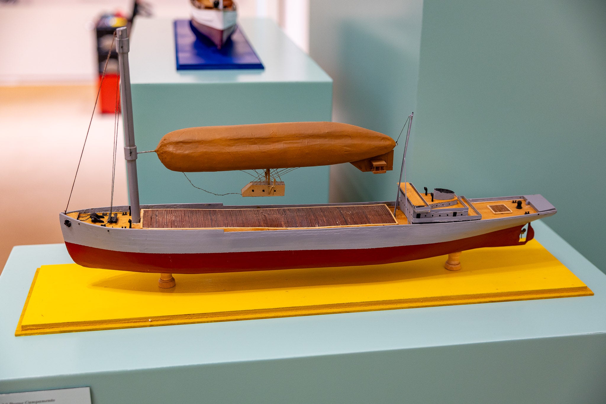 En la muestra hay numerosas maquetas