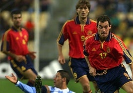 Pedro Munitis, penúltimo racinguista en vestir la Roja en categoría absoluta.