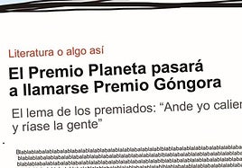 Trinos gongorinos