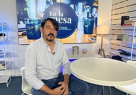 Gonzalo Garrido, en las instalaciones de El Diario Montañés.