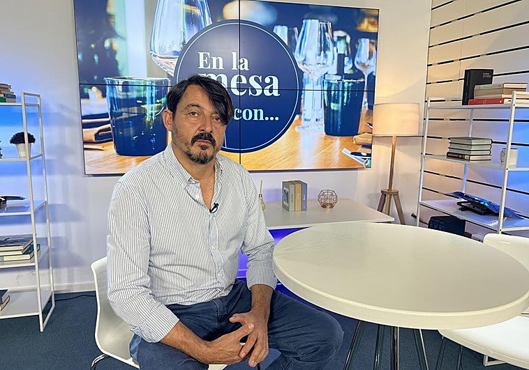 Gonzalo Garrido, en las instalaciones de El Diario Montañés.