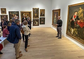 Salvador Carretero, en un acto publico celebrado el pasado año en la reapertura del Museo tras la reforma integral.