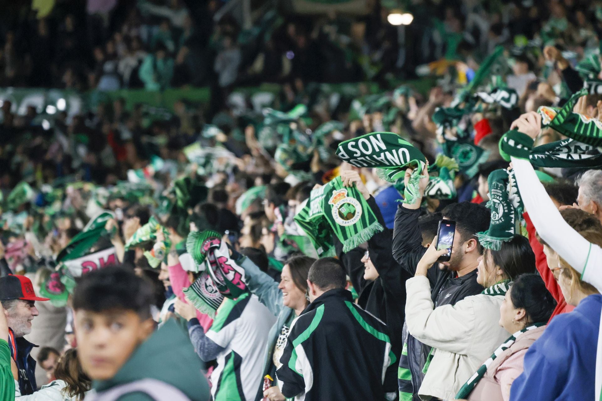 El Sardinero vibró de nuevo con una afición entregada