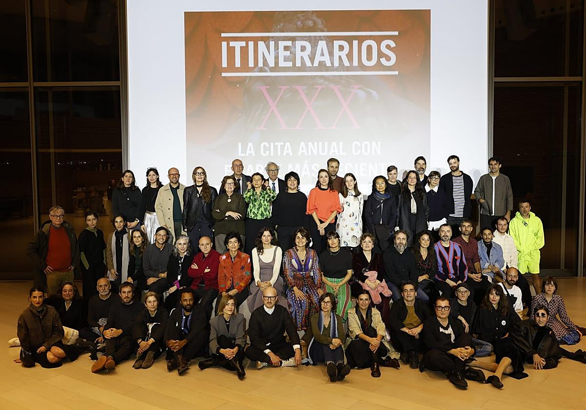 Itinerarios. Becarios y jurados se reunieron en el Centro Botín por el trigésimo aniversario.