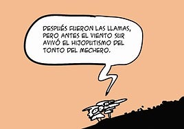 Cantabria muy quemada