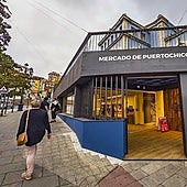 El Mercado de Puertochico, donde se quiere instalar un McDonald's, tras los trabajos de reforma.