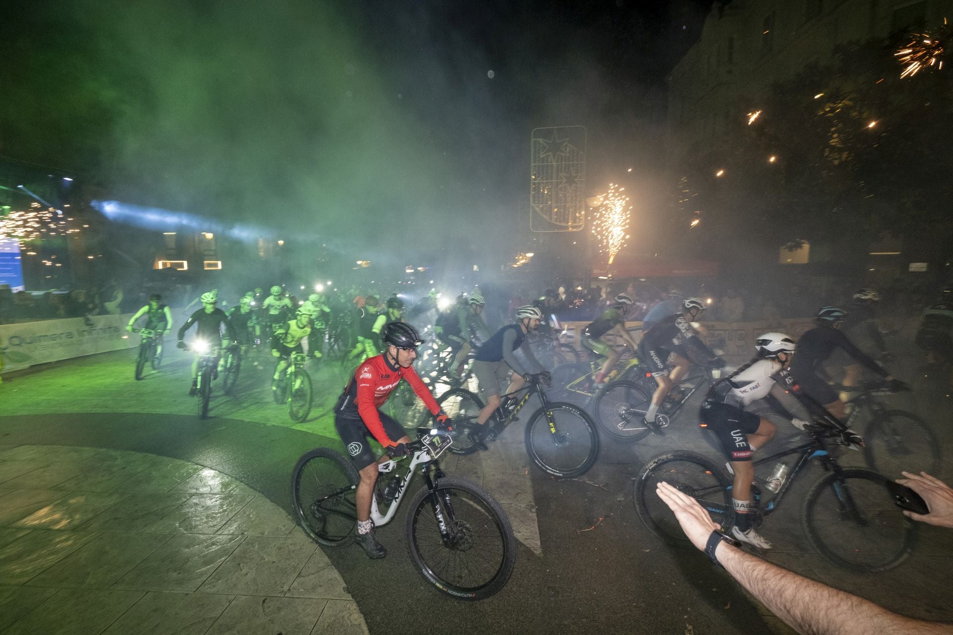 El Night City Trail, en imágenes