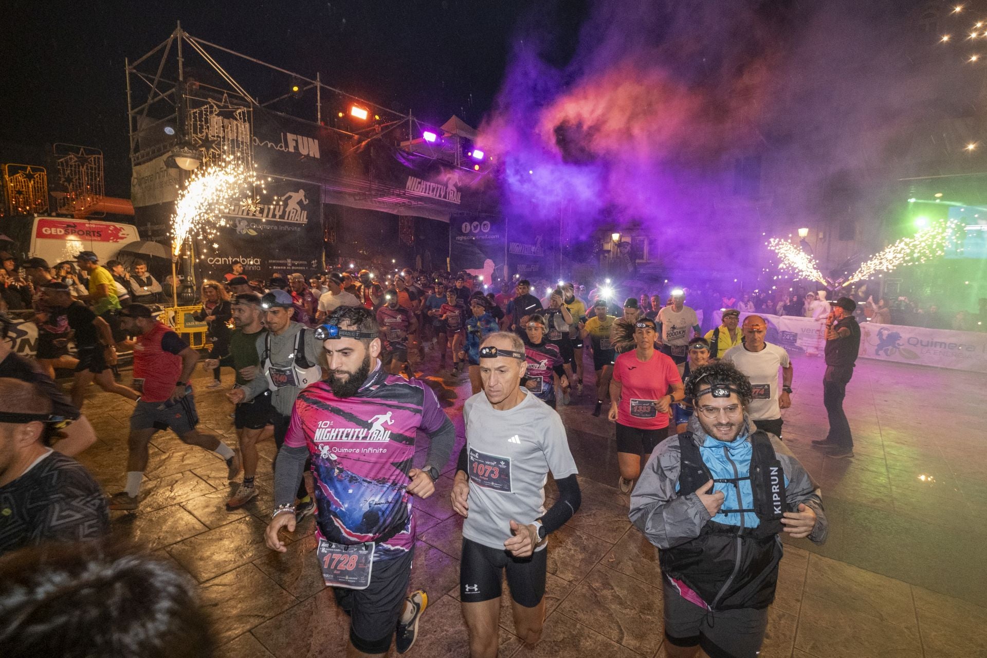 El Night City Trail, en imágenes