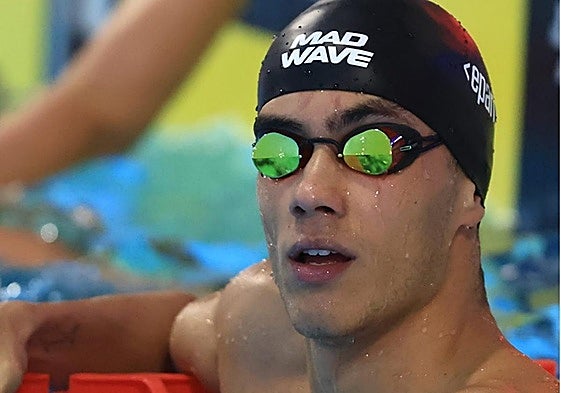 Del Riego quiere nadar en tres distancias en el Europeo de 2026.