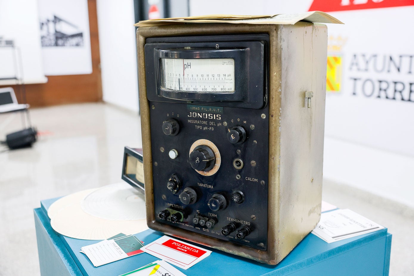 Un medidor de PH (1935).
