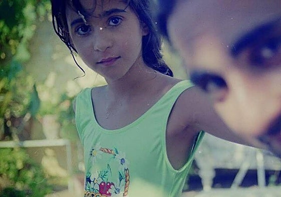 Alba y Antonio Flores en el filme documental.