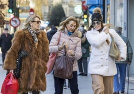 Imagen de archivo de un día frío en Santander.