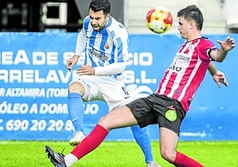 Miguel Gándara, ante el Selaya.