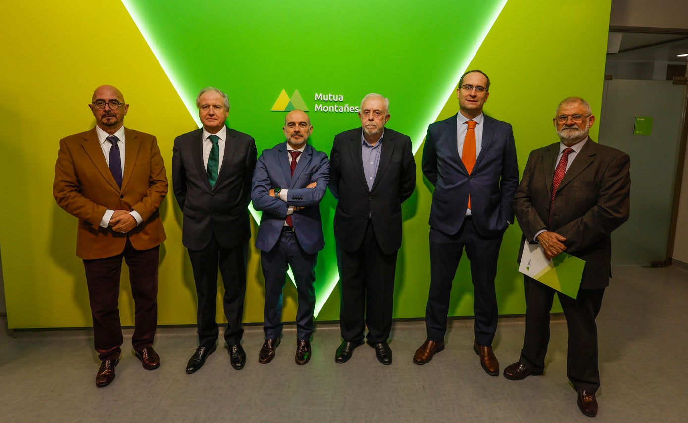 César Pascual, Eduardo Arasti, Carlos Casado, Octavio Granado, Diego Rodríguez y Luis Miguel García.