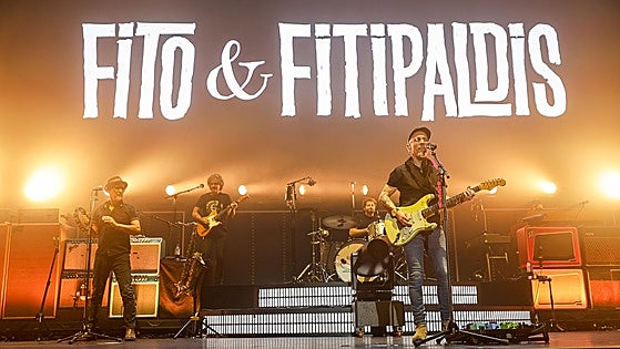 El concierto de Fito & Fitipaldis, en imágenes