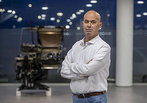 El periodista palestino Kayed Hammad.