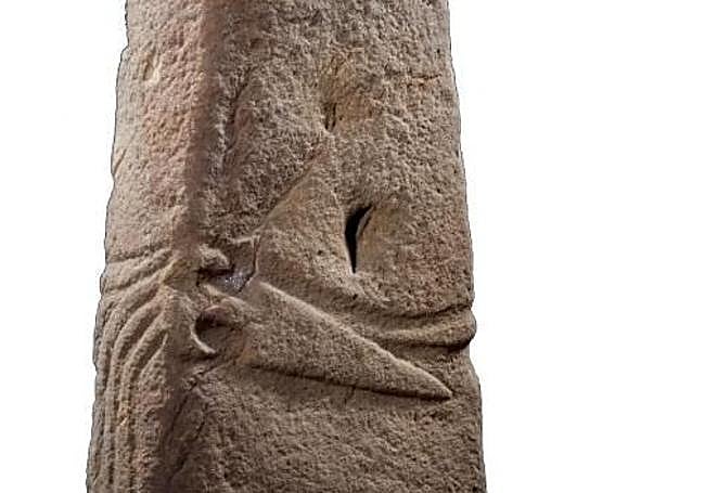 Estela de Salcedo, una de las piezas estrella del Mupac