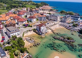 Vista aérea de Isla.