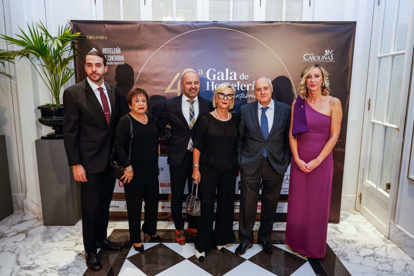 Eduardo Lamadrid, Irene Magaldi, Javi Pérez, Begoña Casar, Carlos López y Bárbara Gutiérrez.