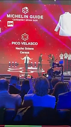 Nacho Solana suma la primera estrella Michelin para Pico Velasco
