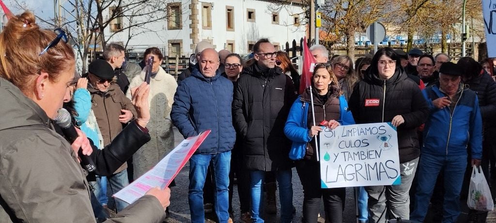 En Reinosa estuvo la plana mayor del PSOE de Cantabria.