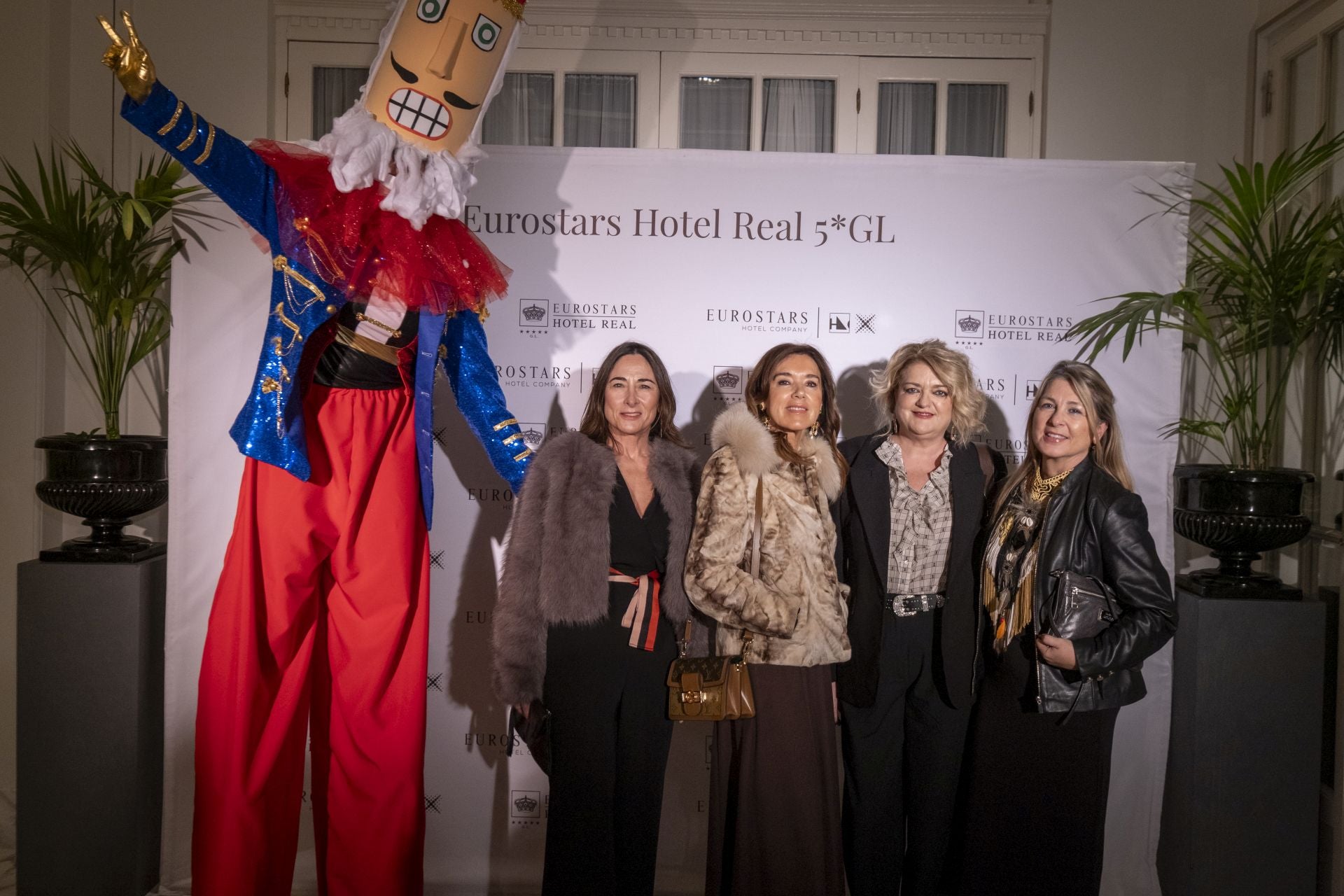Alejandra Alonso, Mercedes Piedra, María Luísa Gutiérrez y Belén Fernández.