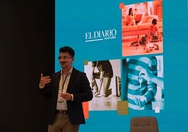 Álex Mestres, consultor financiero, durante su ponencia en la segunda jornada.