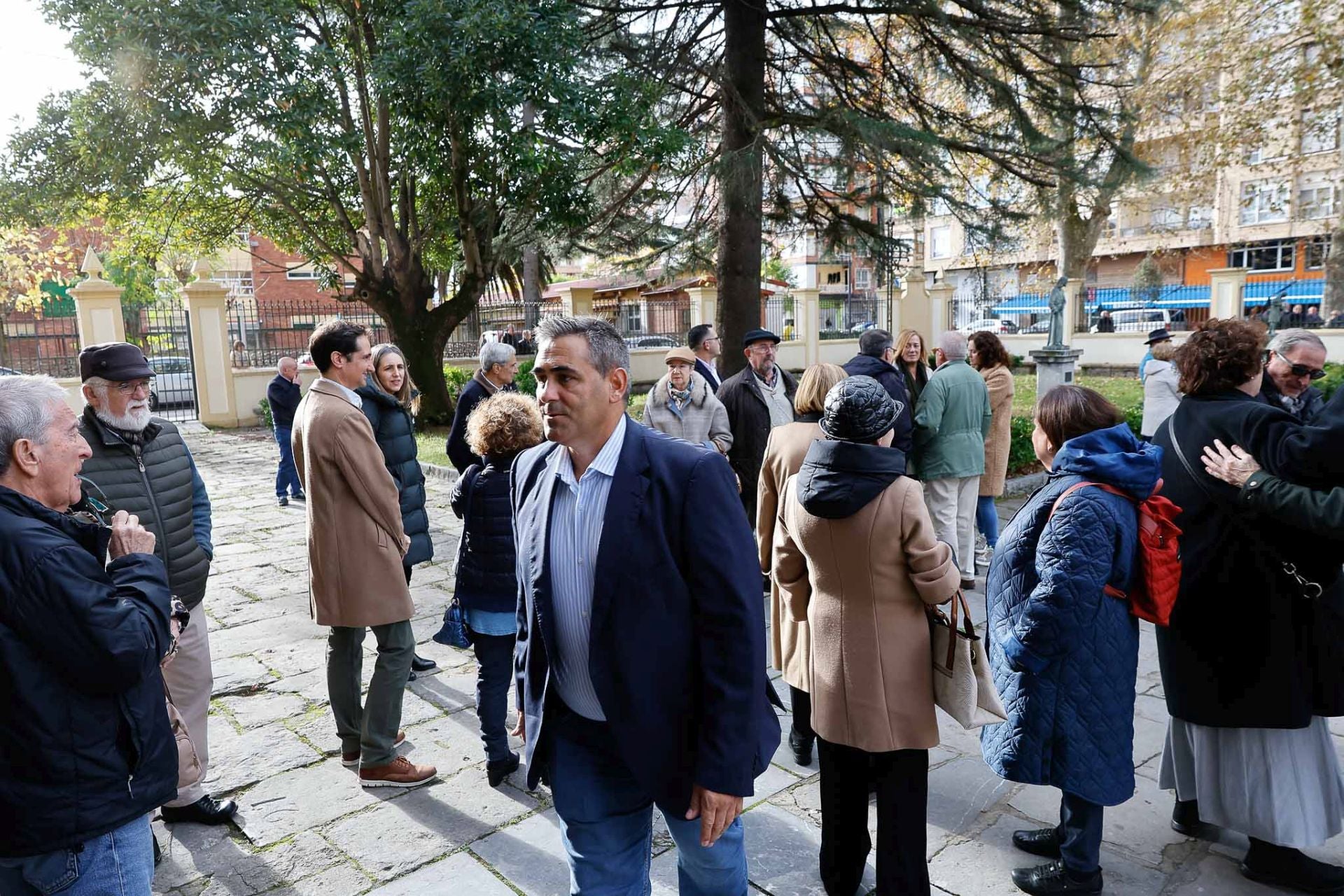 Llegada del diputado nacional Pablo Antuñano.