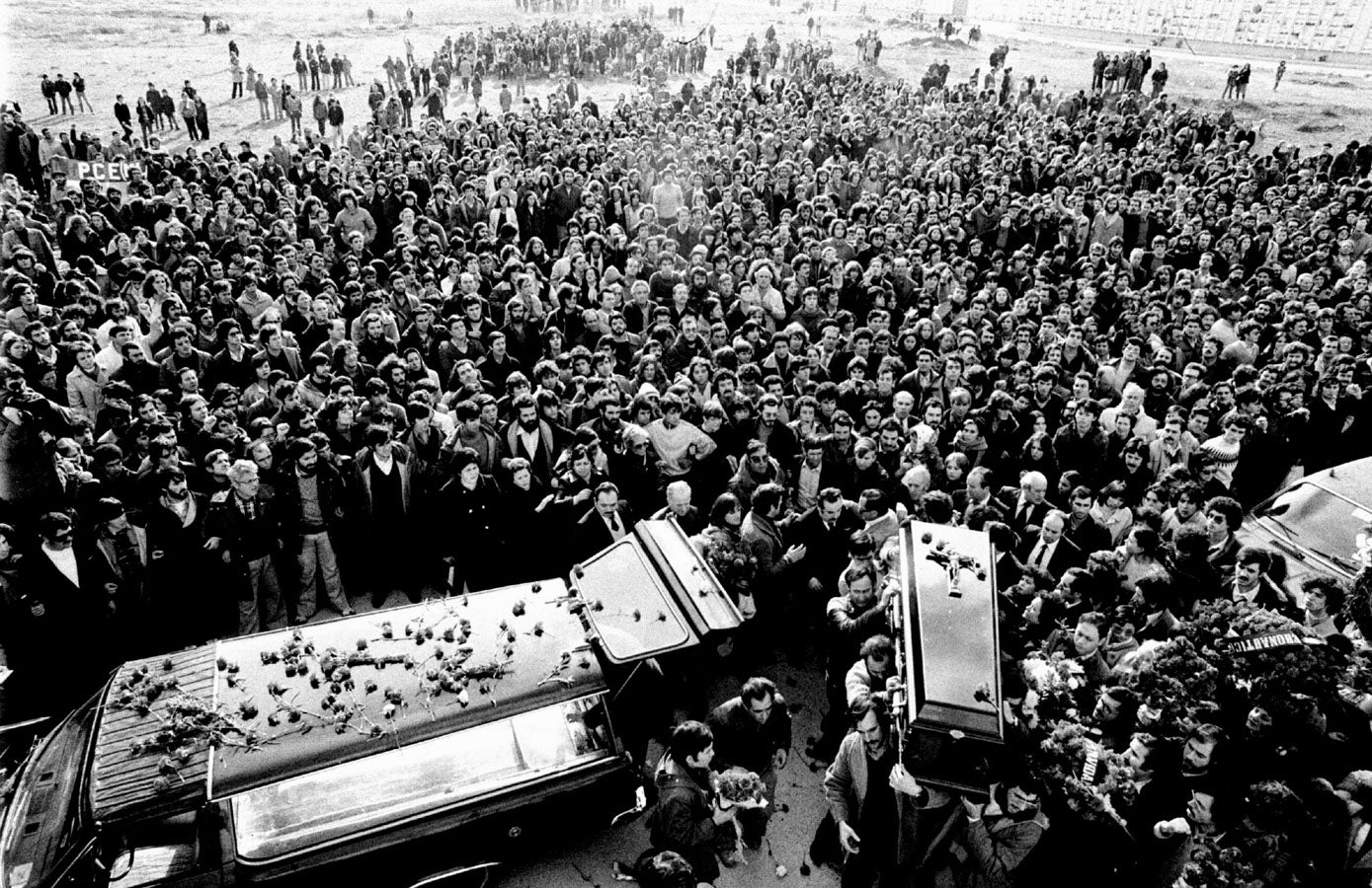 Entierro de los abogados laboralistas de Atocha. Madrid