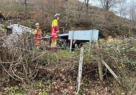 Imagen del lugar del accidente