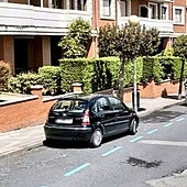 Calle El Sable donde se va a intervenir en esta tercera fase de asfaltado.