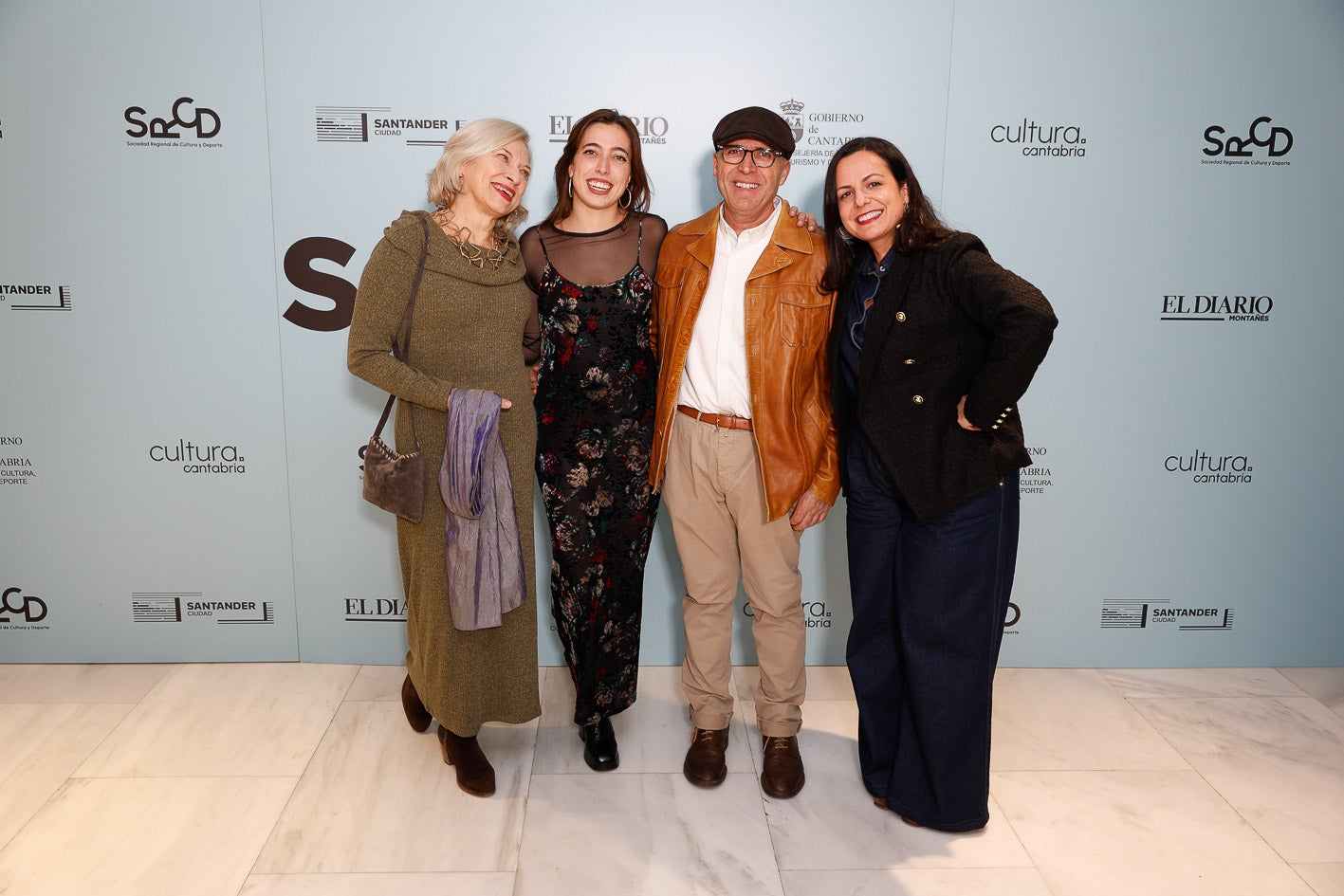 Ascensión Moreno Gil, Marina Iñesta Moreno, Fernando Iniesta y Pilar González.