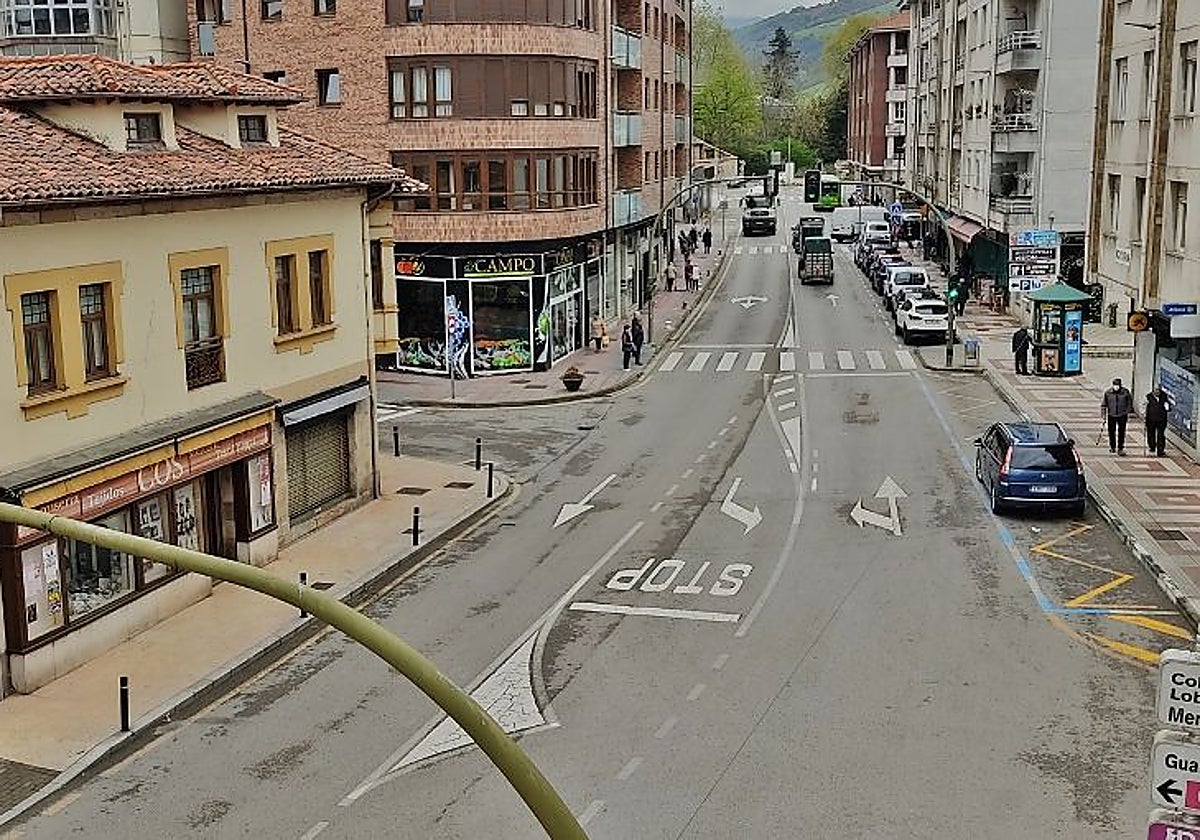 El comercio de Los Corrales se prepara para la Navidad.