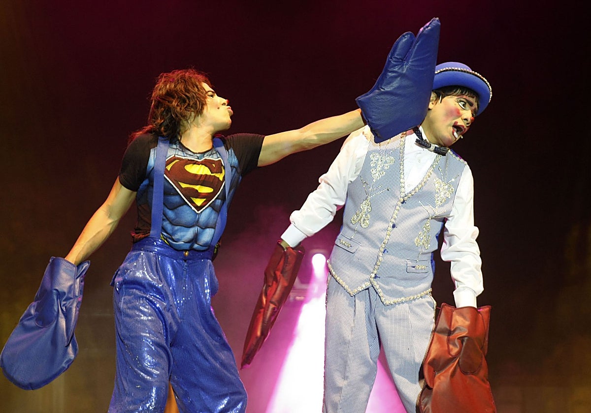 Imagen de archivo de uno de los espectáculos Alegría en la ciudad.