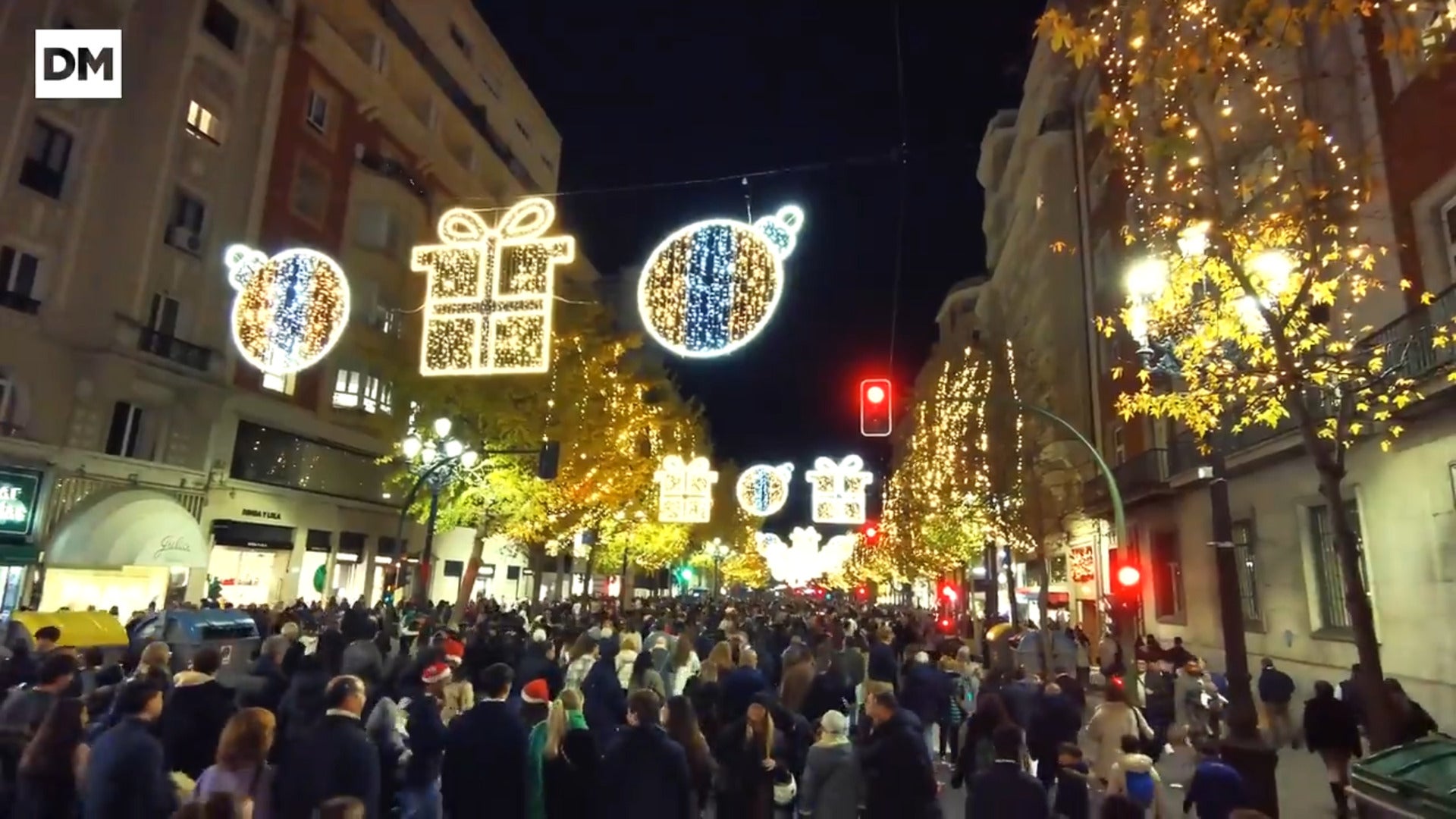 Santander enciende sus luces de Navidad