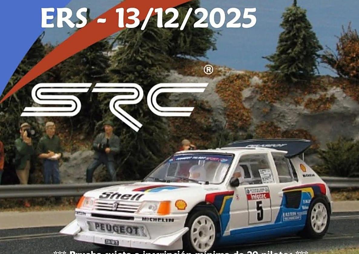 Astillero acogerá el sábado la primera Copa SRC de Rallyslot