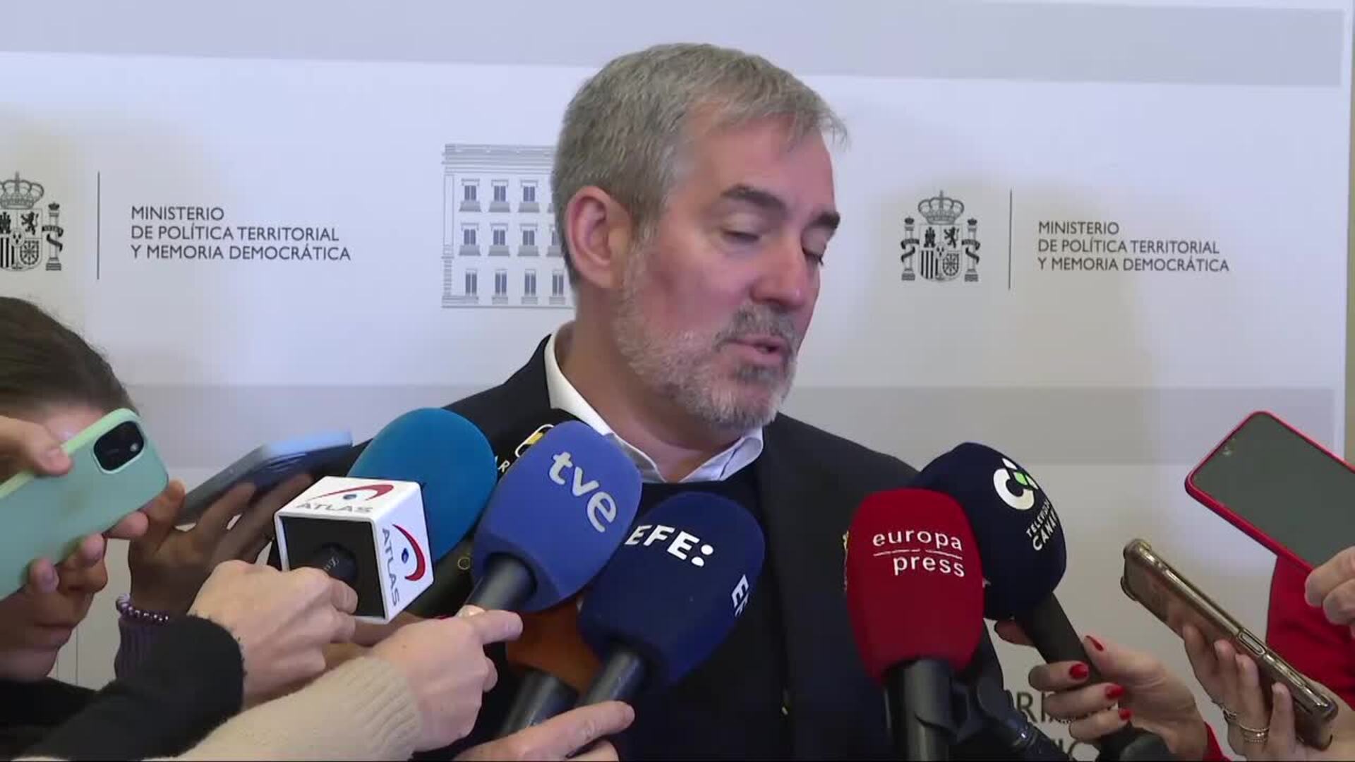 Clavijo tras reunión con Torres: "Me hubiese gustado que hubiese sido más provechosa"
