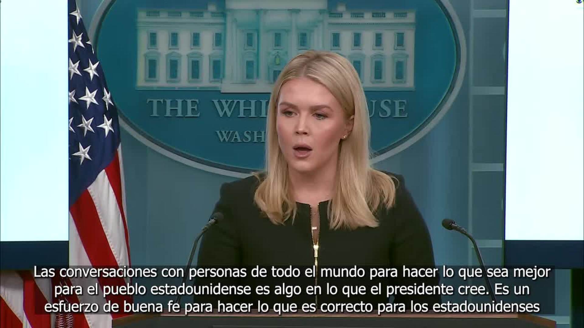 La Casa Blanca confirma conversaciones directas con Hamás